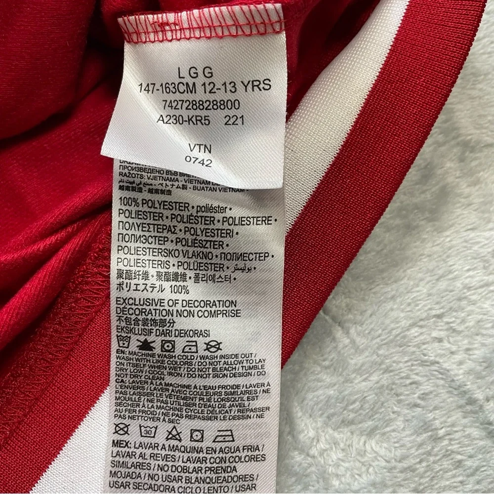 Air Jordan Jacket Large 12-13 Youth Boys Kids Track‎ Athletic Red Jumpman
